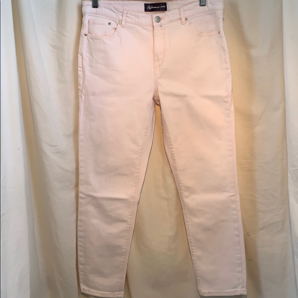 Reitmans blush pink skinny jeans size 10